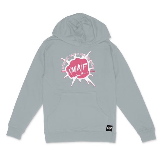 AMAF-FIST MIDWEIGHT-Gray Pink White