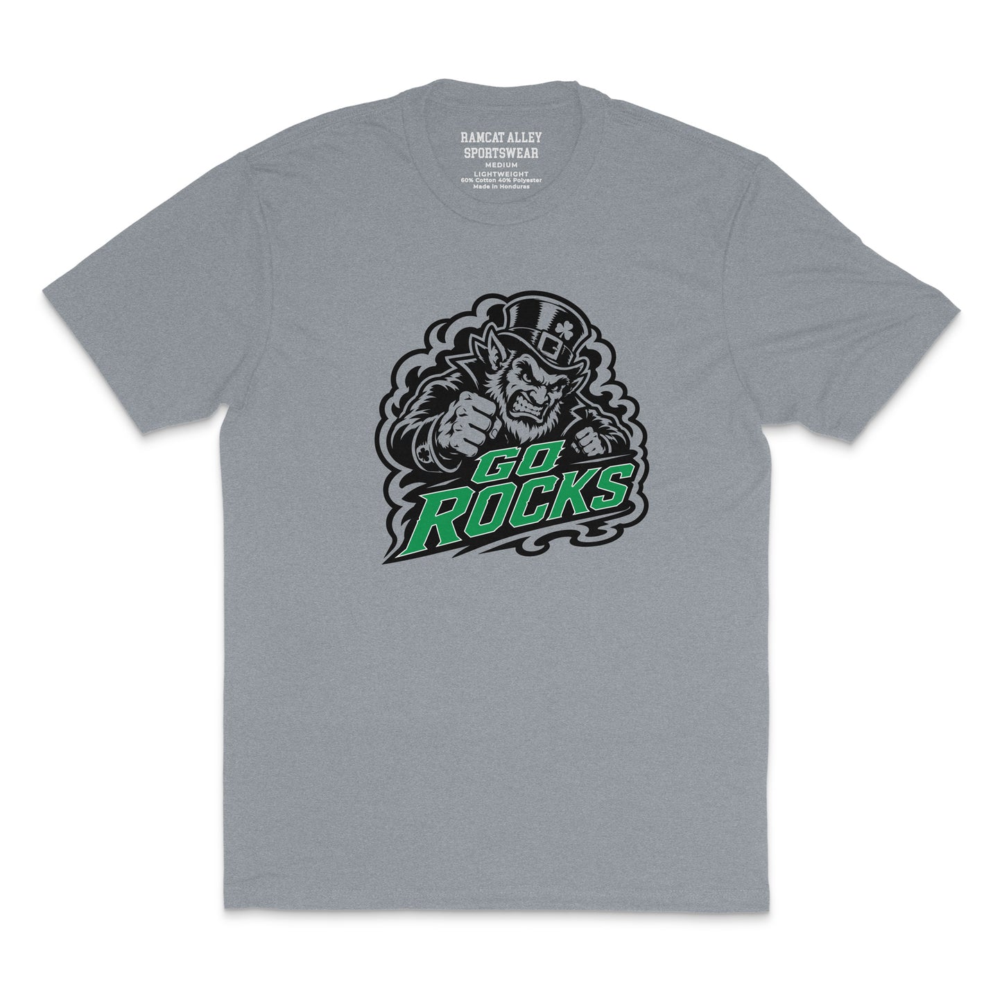 Go Rocks Game Day T-Shirt for Barnesville fans in youth and adult sizes
