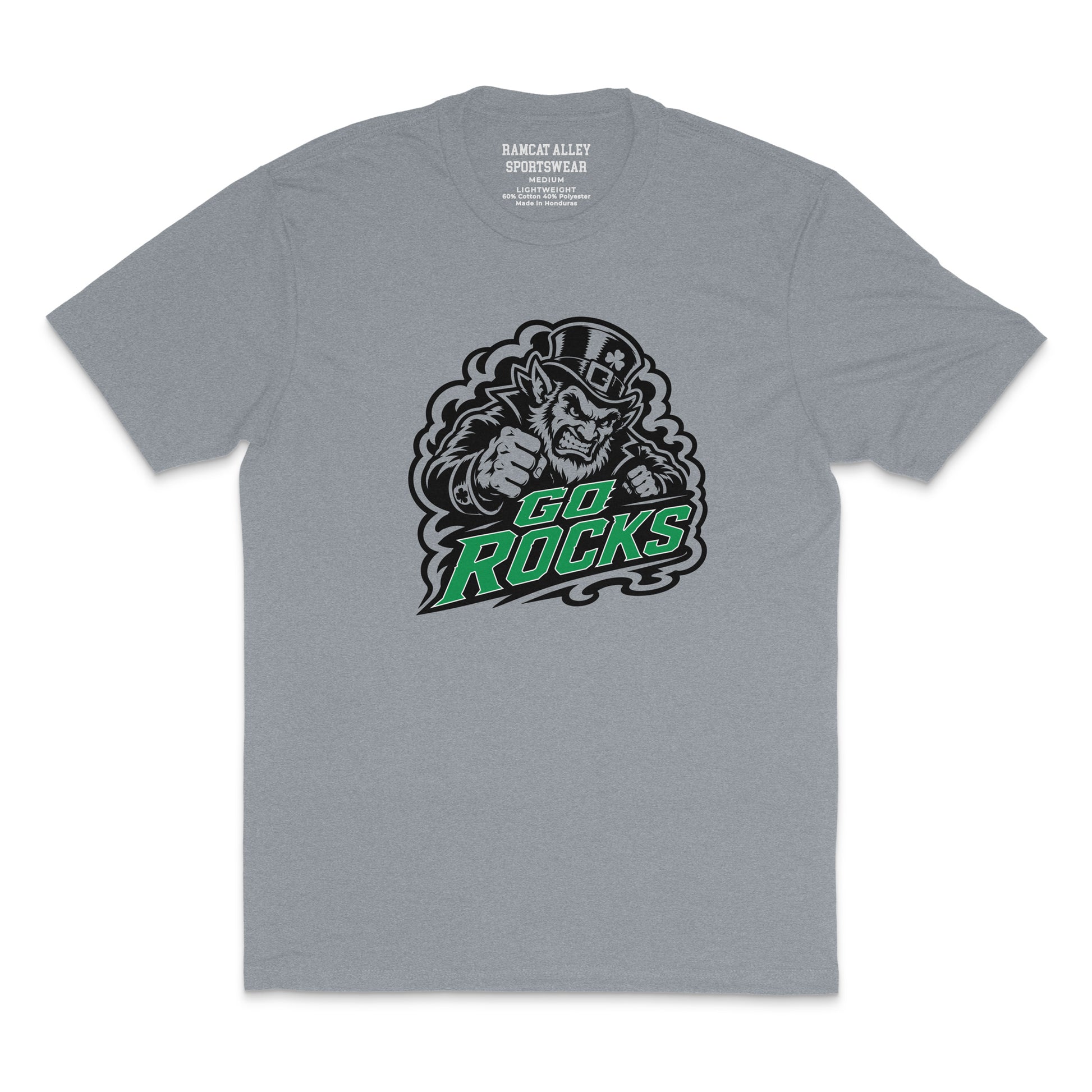 Go Rocks Game Day T-Shirt for Barnesville fans in youth and adult sizes