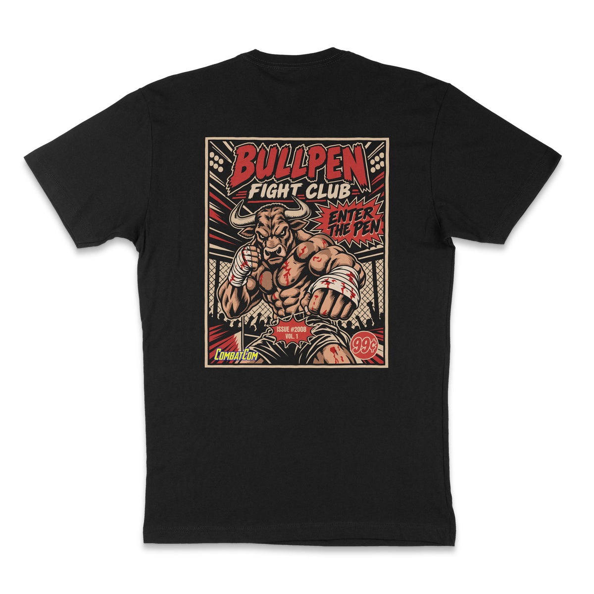 Bullpen Fight Club Enter The Pen Graphic Tee