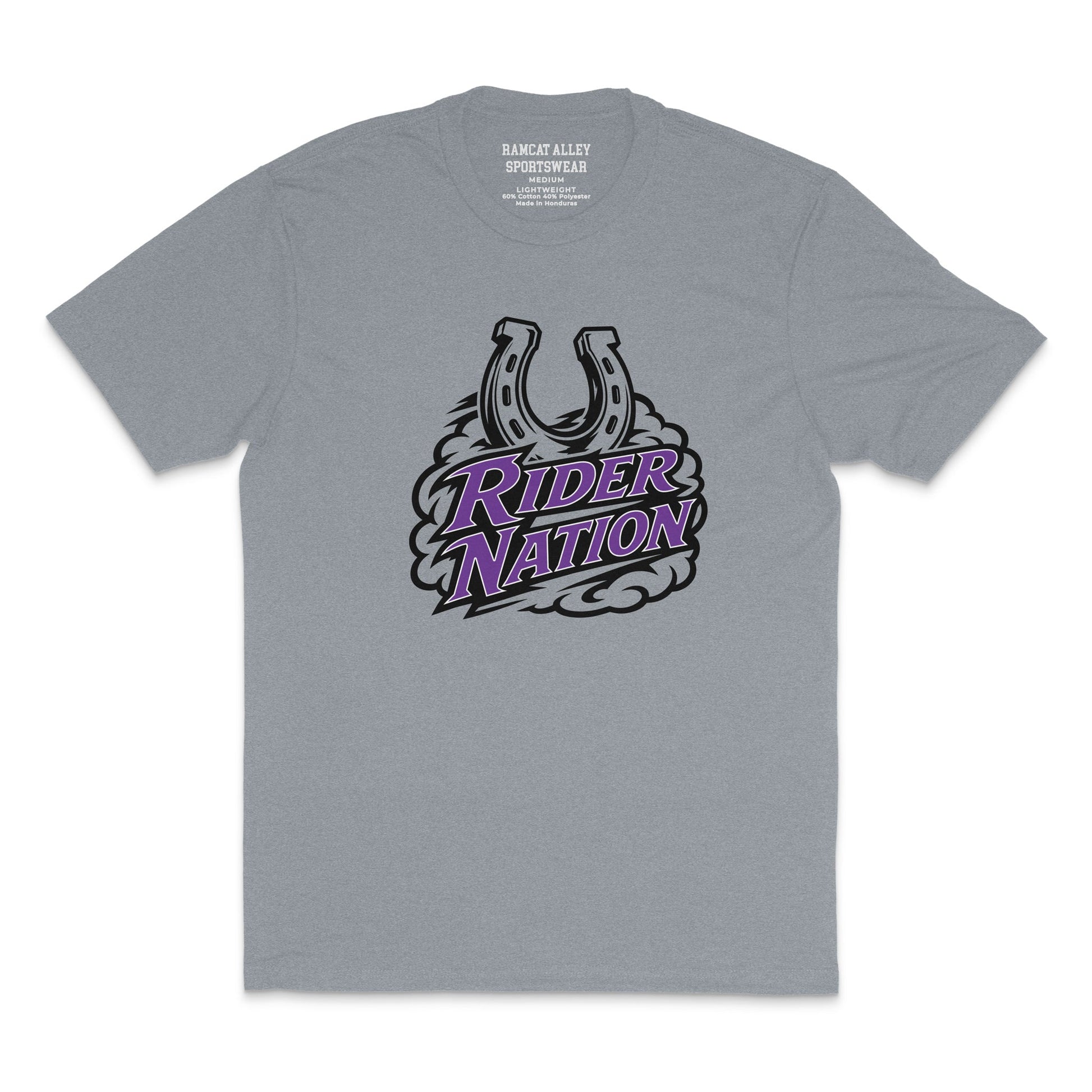 Ride Nation Game Day T-Shirt for Martins Ferry Riders fans in youth and adult sizes