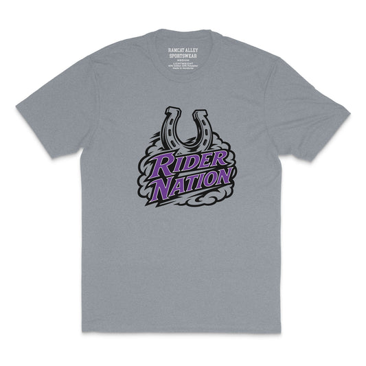 Ride Nation Game Day T-Shirt for Martins Ferry Riders fans in youth and adult sizes
