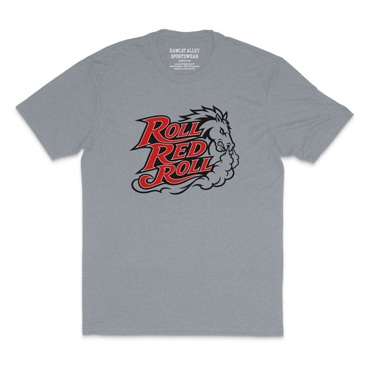 Roll Red Roll Game Day T-Shirt for Steubenville fans in youth and adult sizes